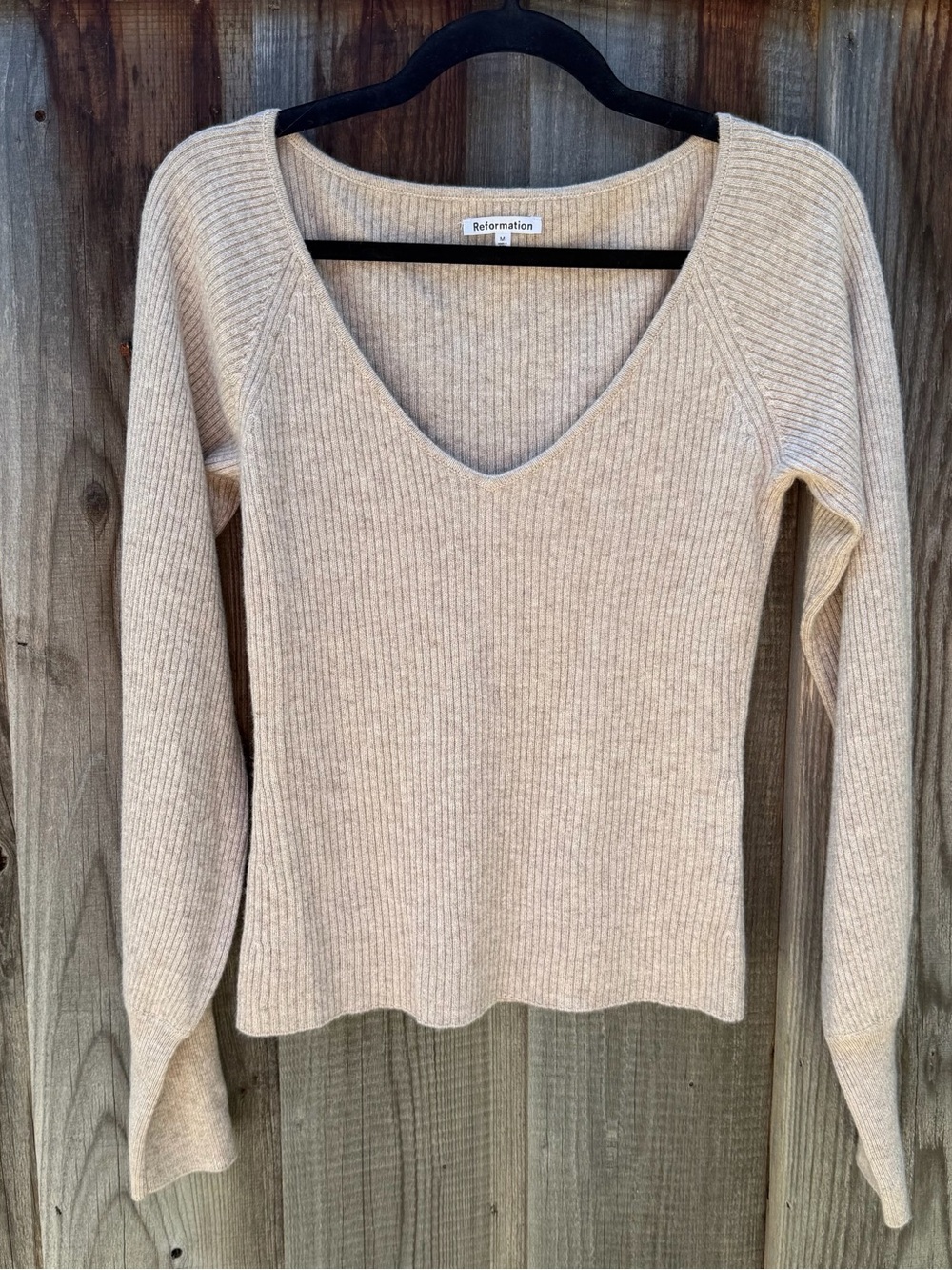 Reformation Hart Cashmere Sweater